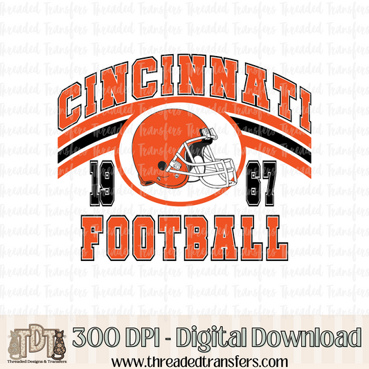 Cincinnati Digital Design Download (PNG Format - no product shipped)