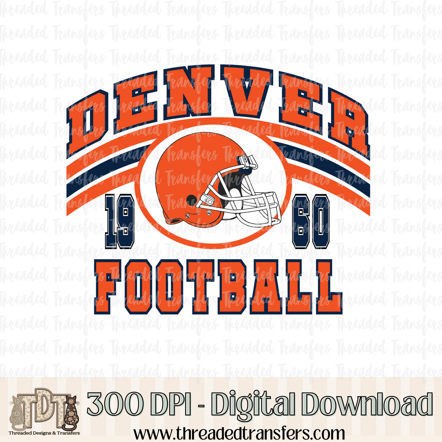 Denver Digital Design Download (PNG Format - no product shipped)