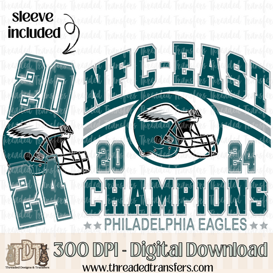 2024 Philadelphia Champs & Matching Sleeve Digital Design Download (PNG Format - no product shipped)