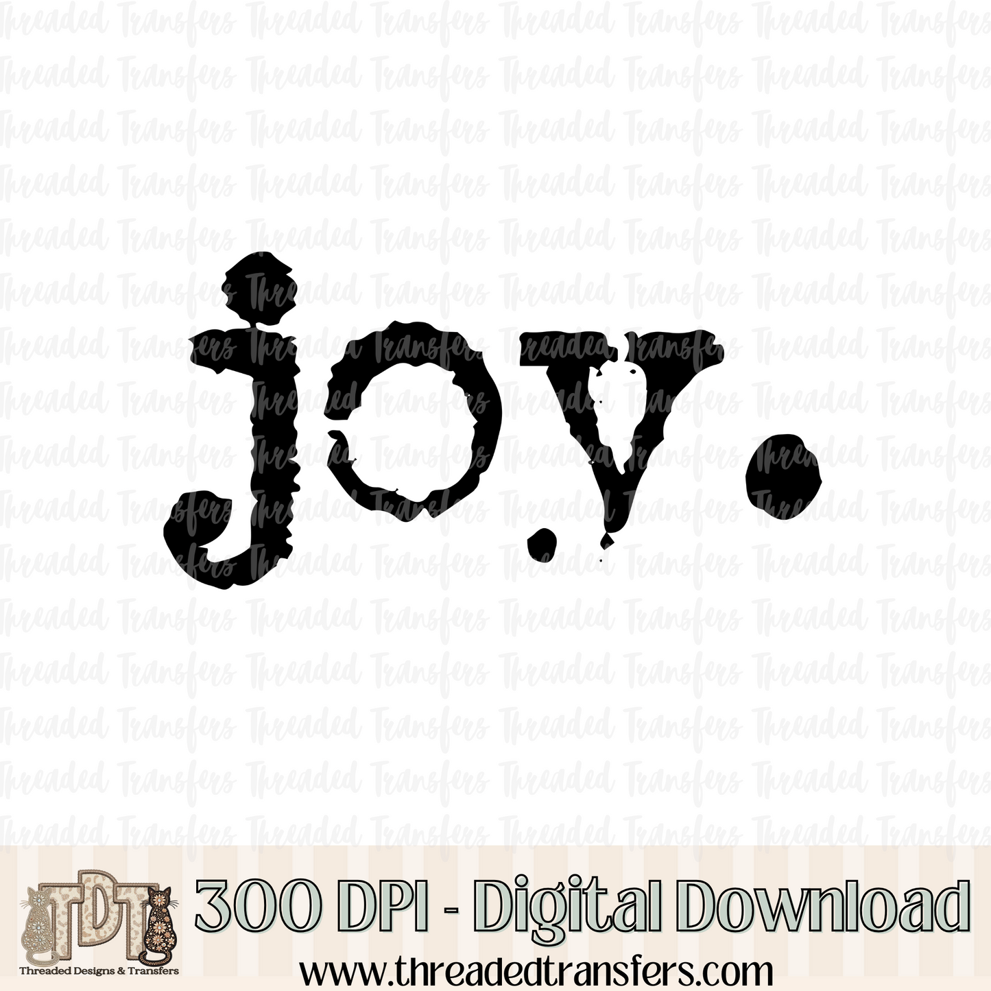 Joy Typography Digital Design Download (PNG Format - no product shipped)