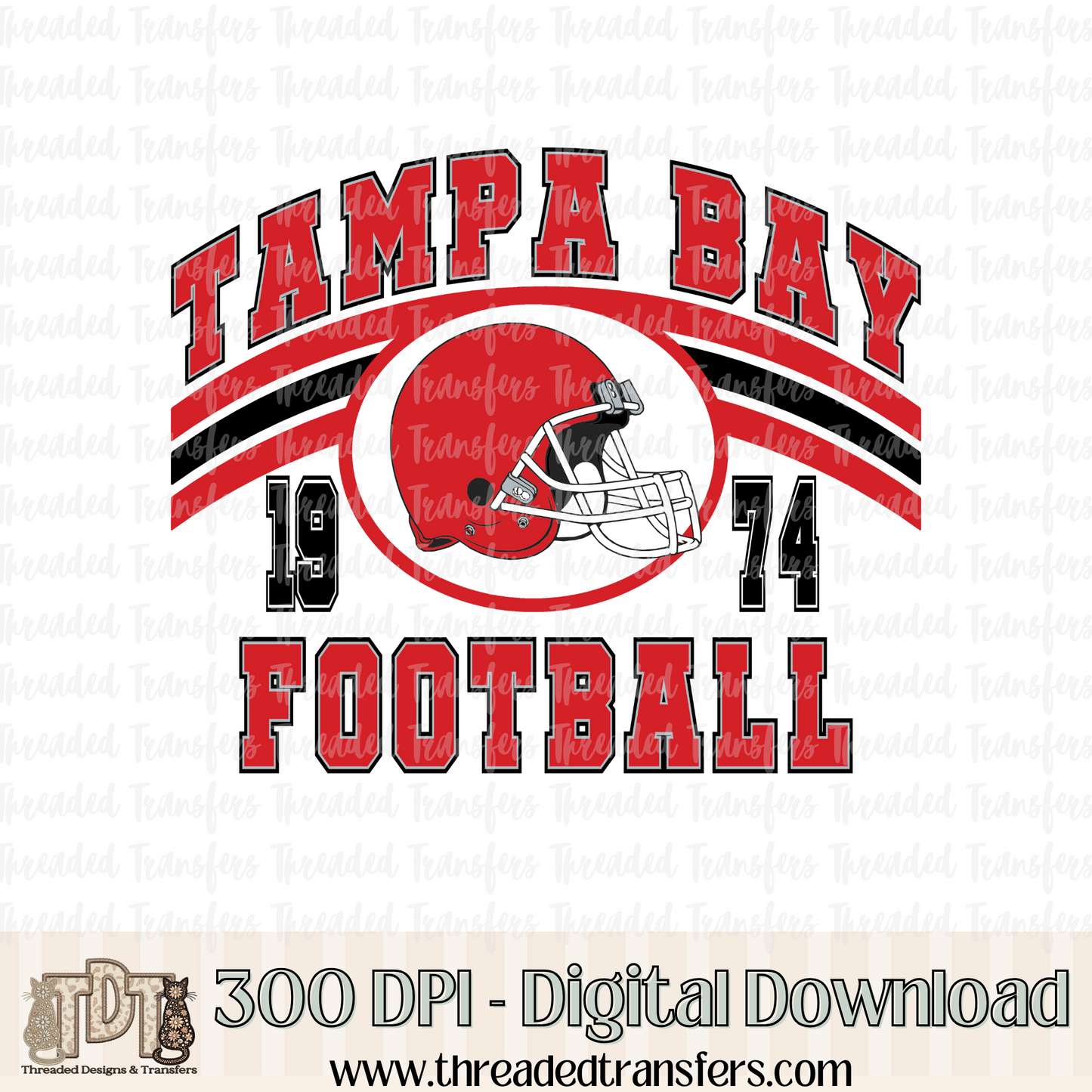 Tampa Bay Digital Design Download (PNG Format - no product shipped)