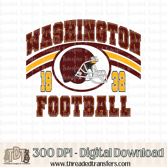 Washington Digital Design Download (PNG Format - no product shipped)