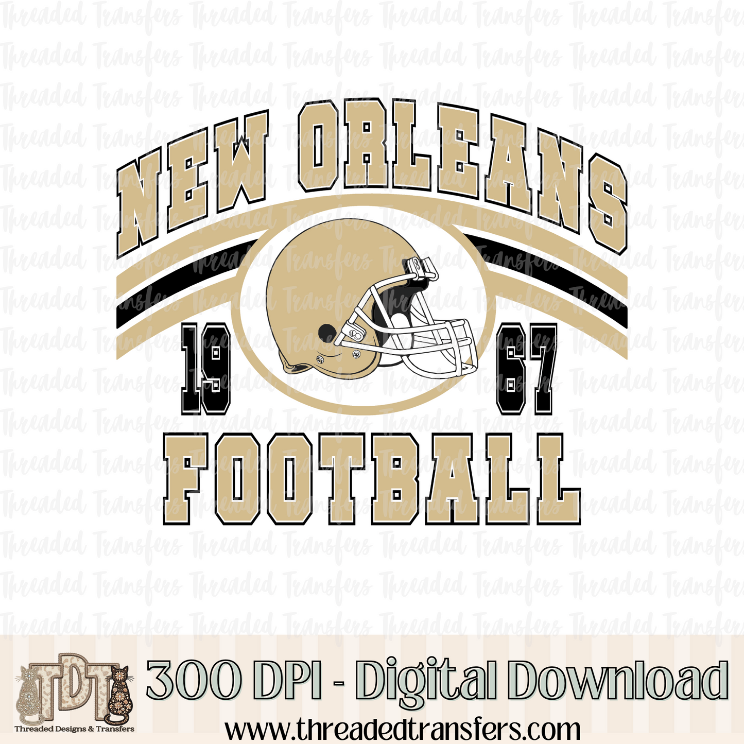 New Orleans Digital Design Download (PNG Format - no product shipped)