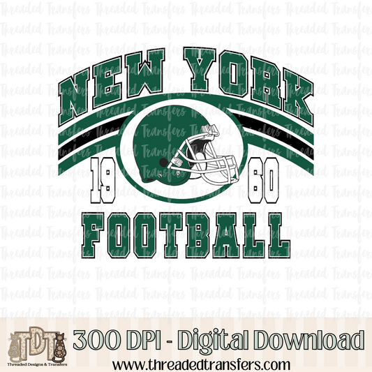 New York (J) Digital Design Download (PNG Format - no product shipped)