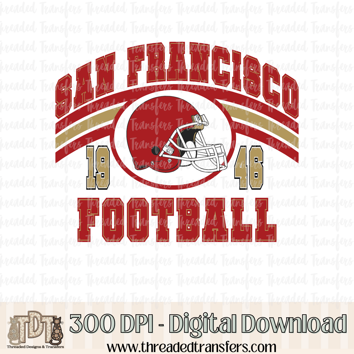 San Francisco Digital Design Download (PNG Format - no product shipped)