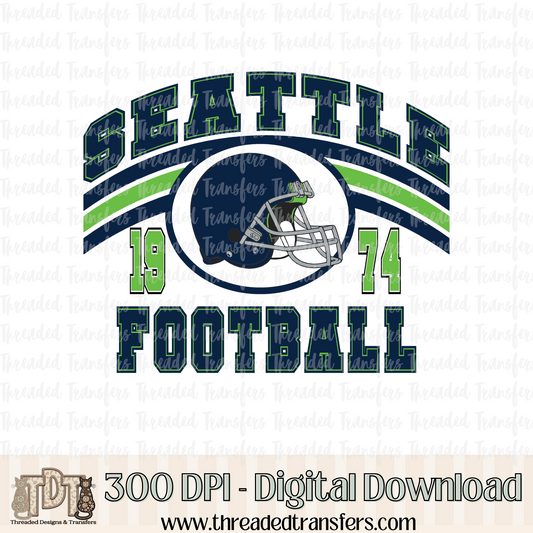 Seattle Digital Design Download (PNG Format - no product shipped)