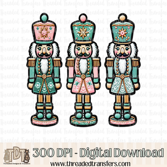 Nutcracker Chrismas Digital Design Download (PNG Format - no product shipped)