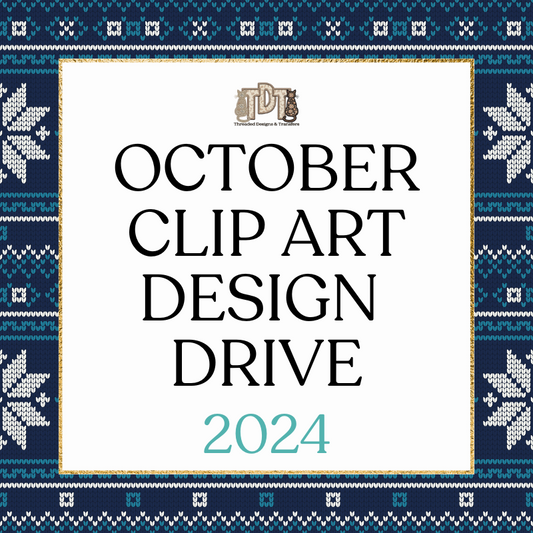 October 2024 Clip Art Design Drive