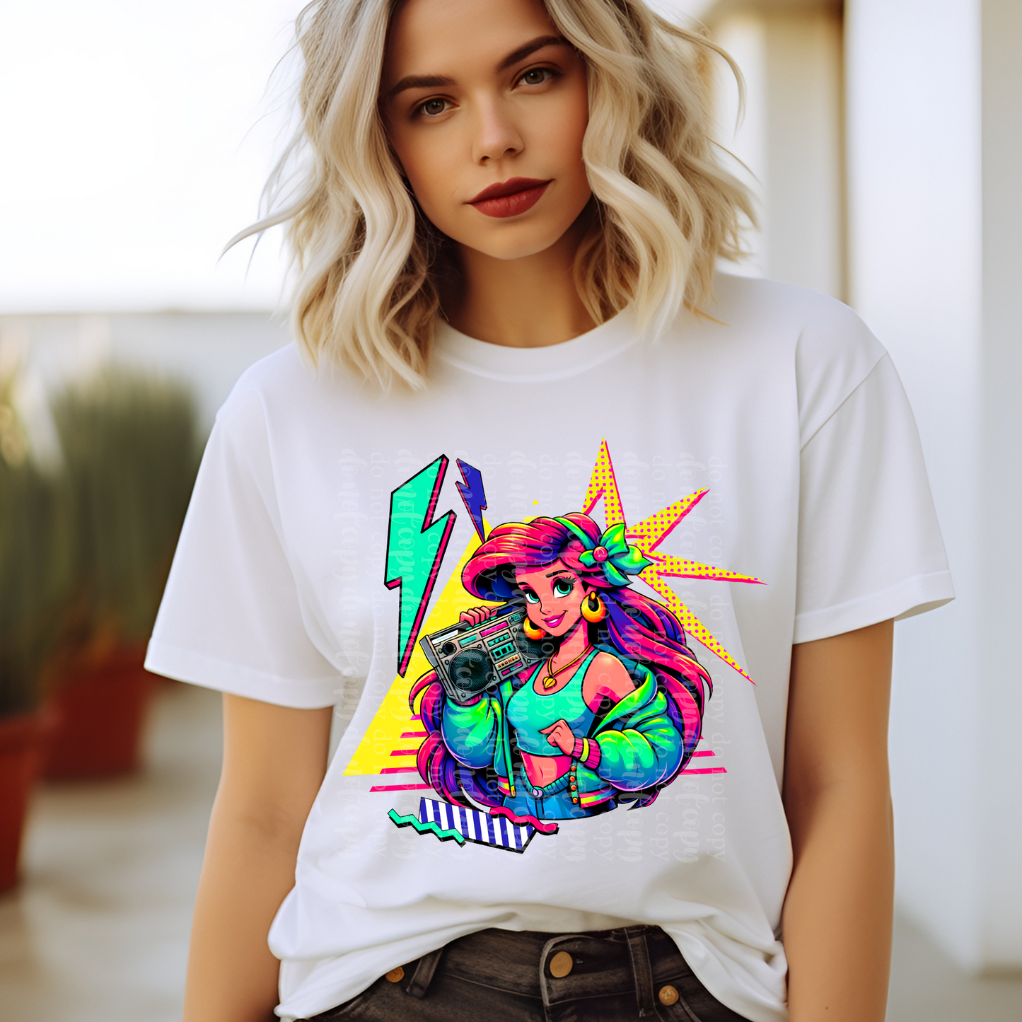 90's Mermaid DTF & Sublimation Transfer