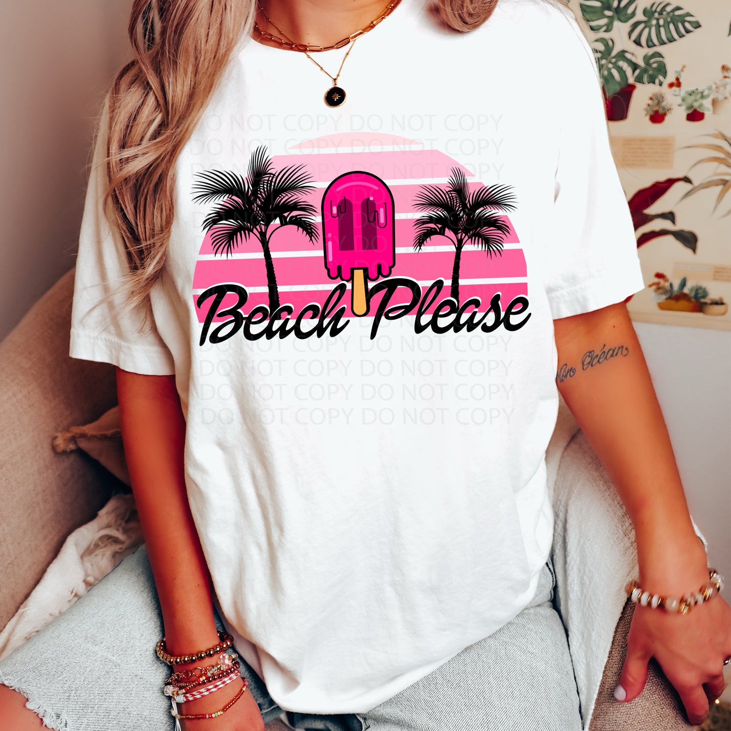 Beach Pop DTF & Sublimation Transfer