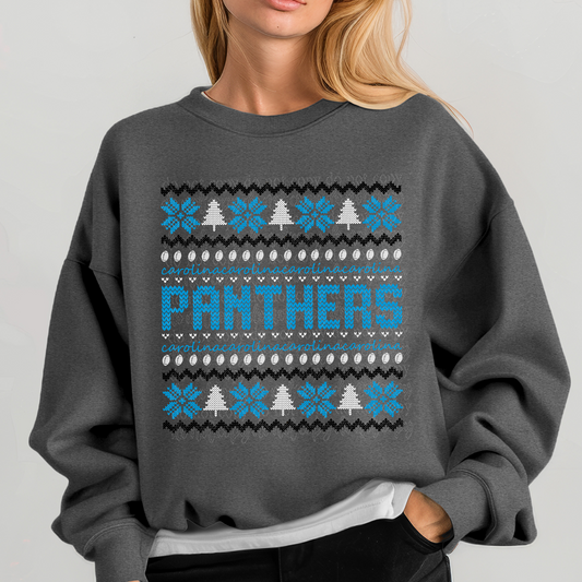 Carolina Ugly Sweater DTF & Sublimation Transfer