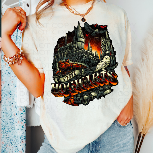 Castle Visit DTF & Sublimation Transfer