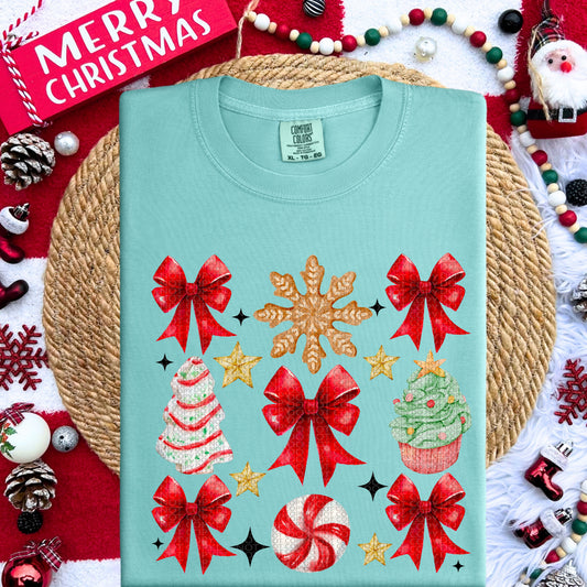 Christmas Coquette Sweet Treats DTF & Sublimation Transfer