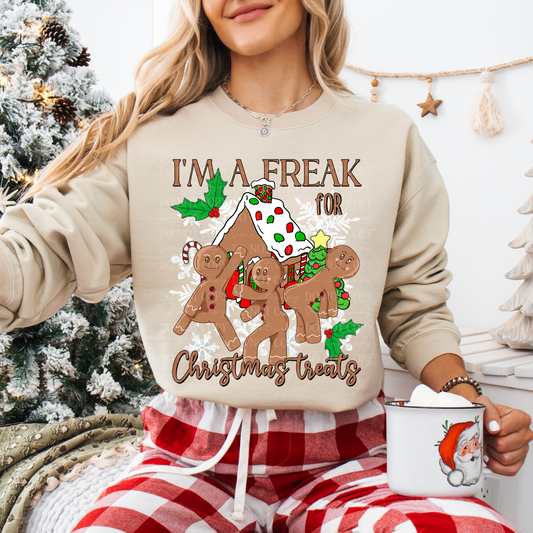 Christmas Treat Freak DTF & Sublimation Transfer