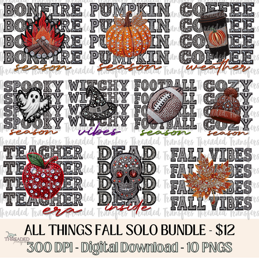 All Things Fall Design Solo Bundle