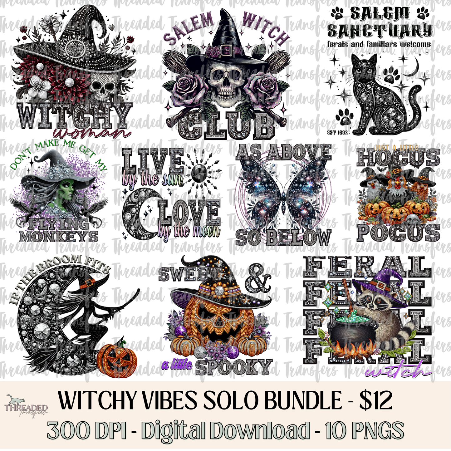 Witchy Vibes Design Solo Bundle