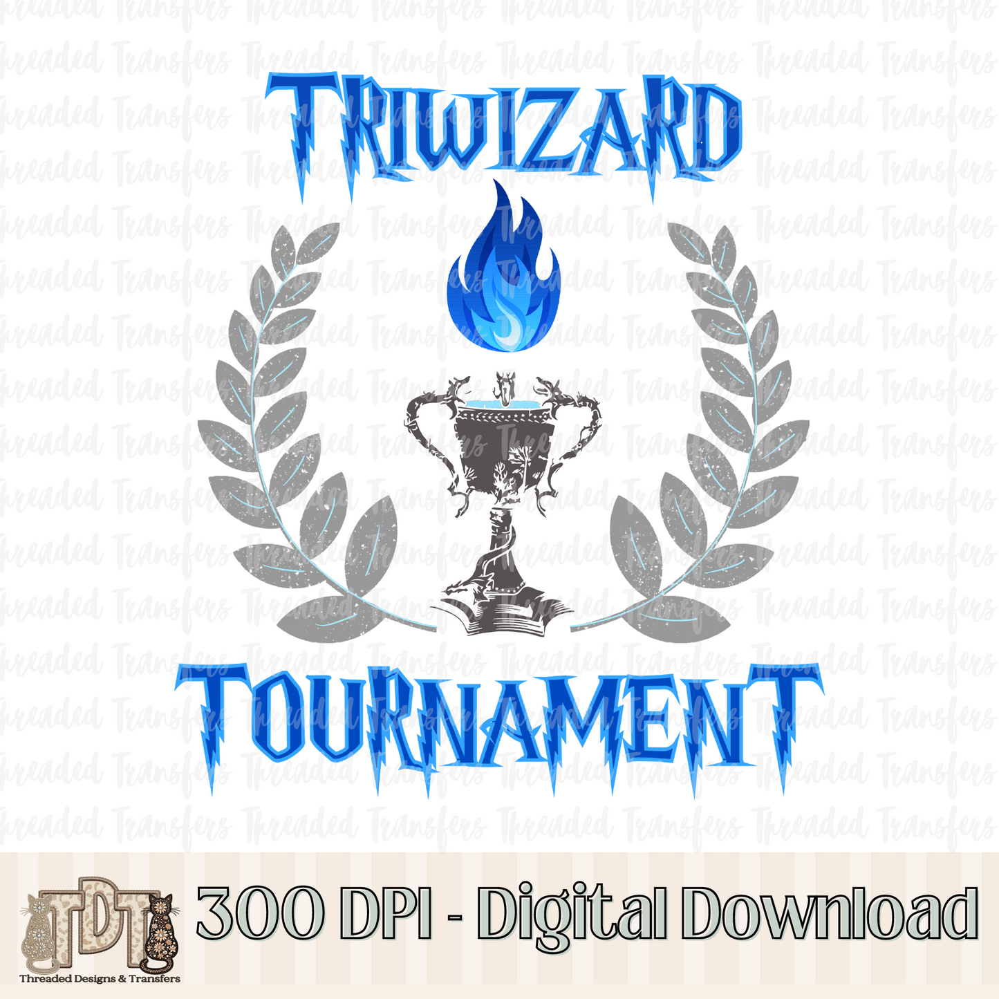 Wizard Tournament Digital Design Download (PNG Format - no product shipped)