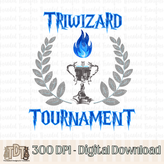 Wizard Tournament Digital Design Download (PNG Format - no product shipped)