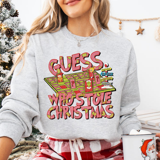 Guess who stole Christmas DTF & Sublimation Transfer