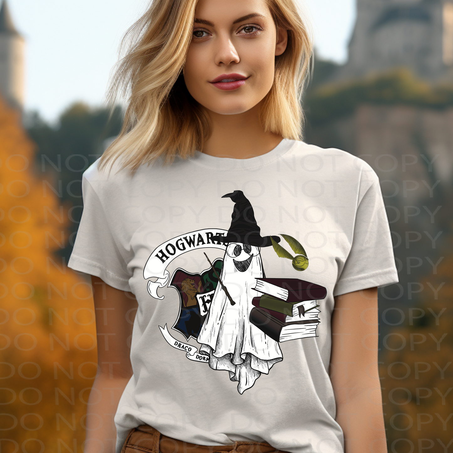 Ghost of Wizard School DTF & Sublimation Transfer