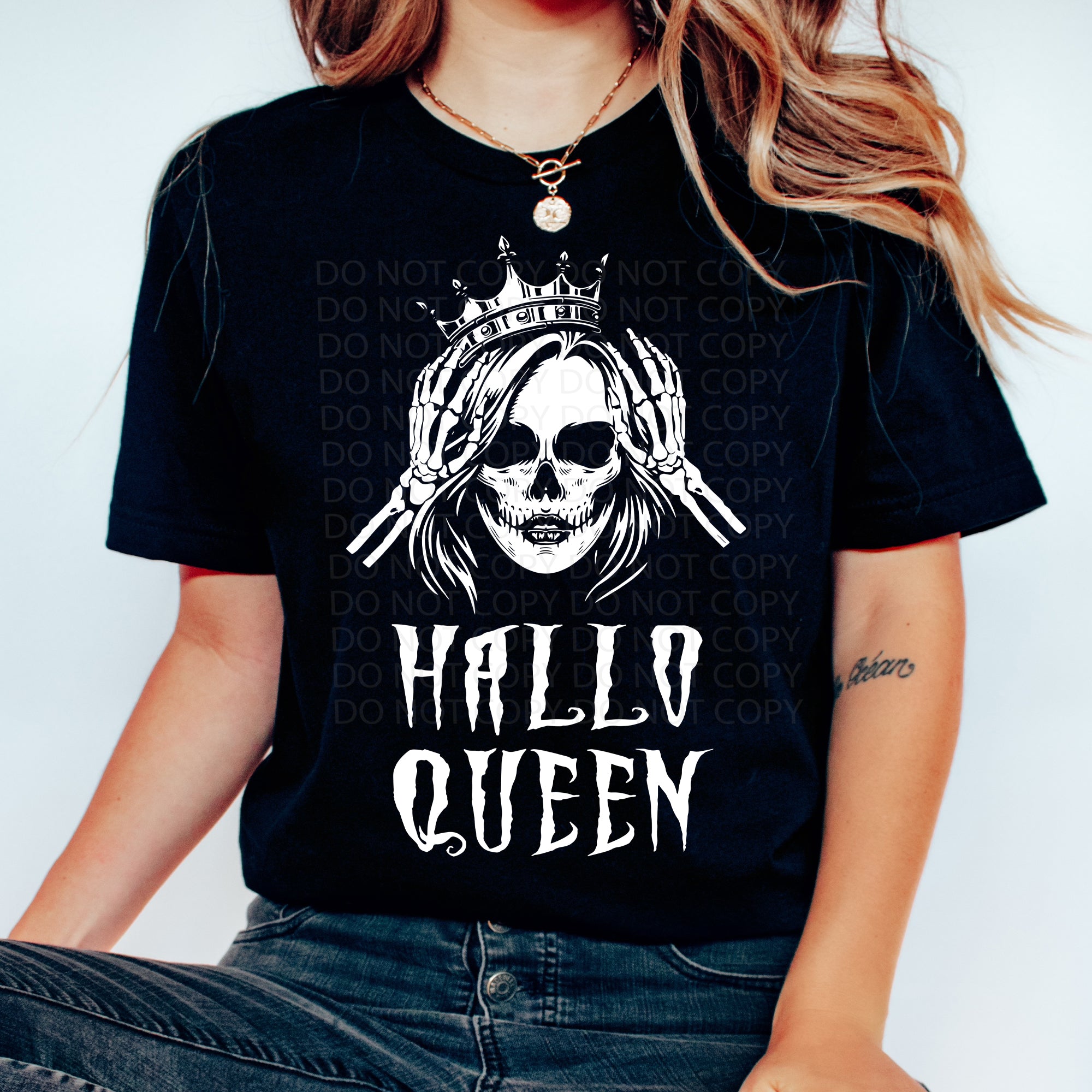 Hallo Queen DTF Transfer – Threaded Transfers