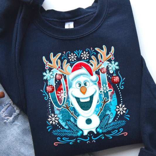 Happy Snowman Friend DTF & Sublimation Transfer