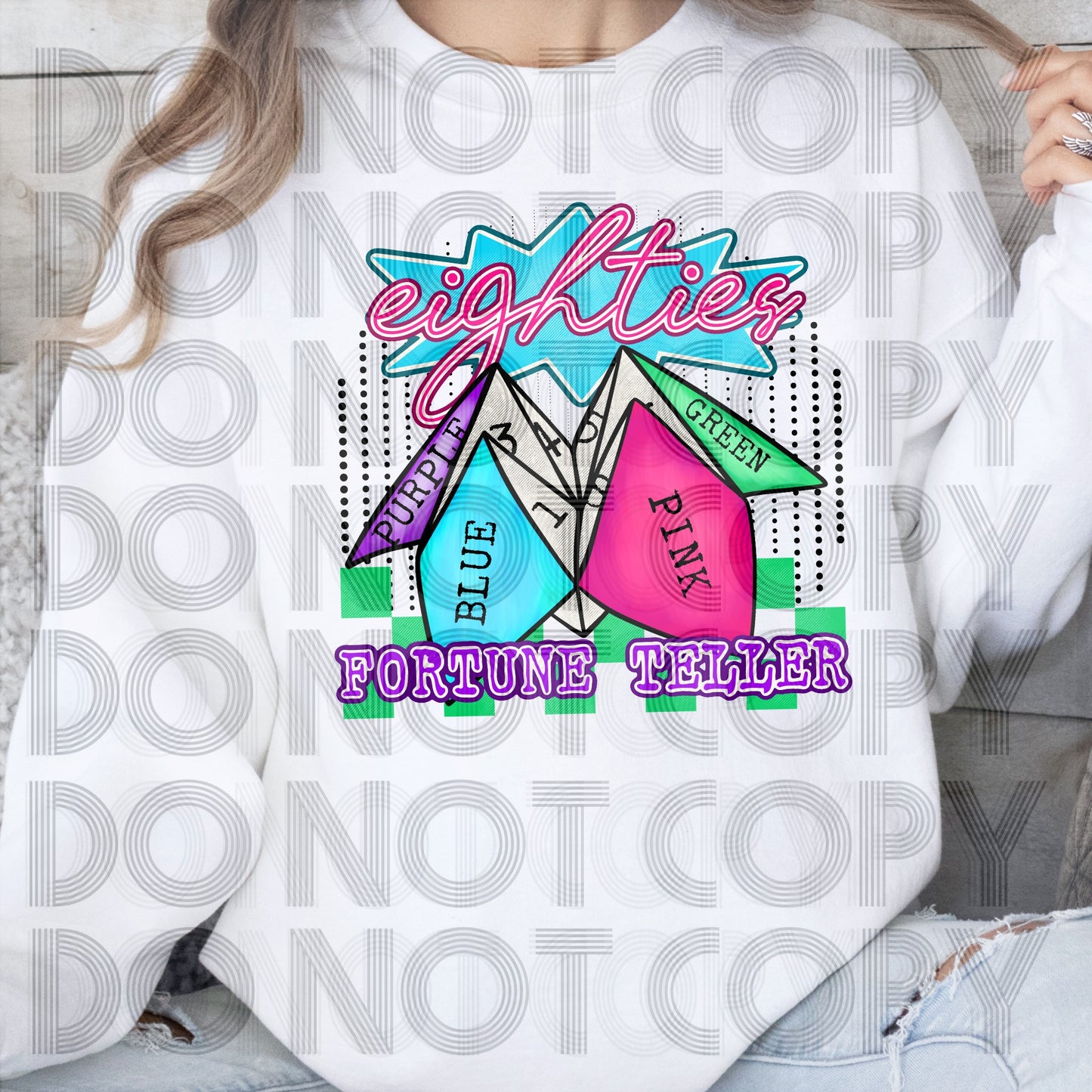 80's Fortune DTF & Sublimation Transfer