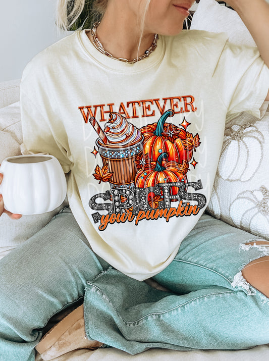 Whatever Spices Faux Rhinestone Look DTF & Sublimation Transfer