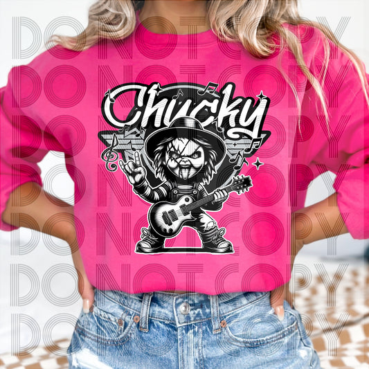 Psycho Doll Rocker DTF & Sublimation Transfer