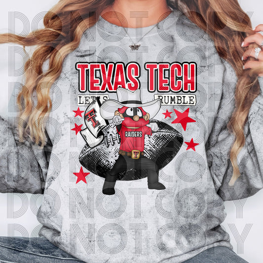 TX Tech Let's Rumble DTF & Sublimation Transfer