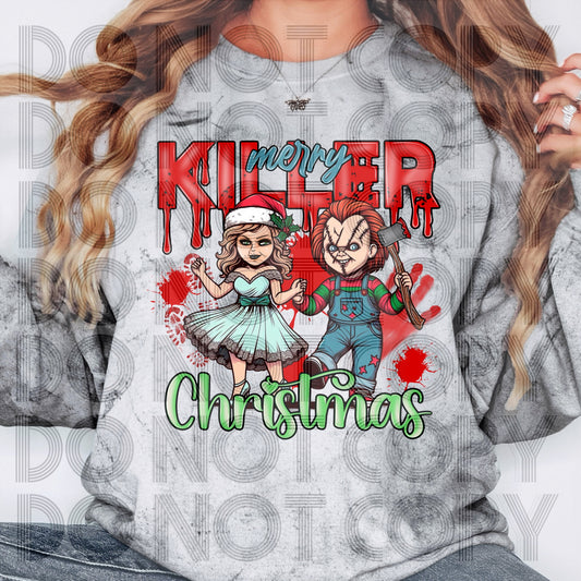 Killer Xmas DTF & Sublimation Transfer