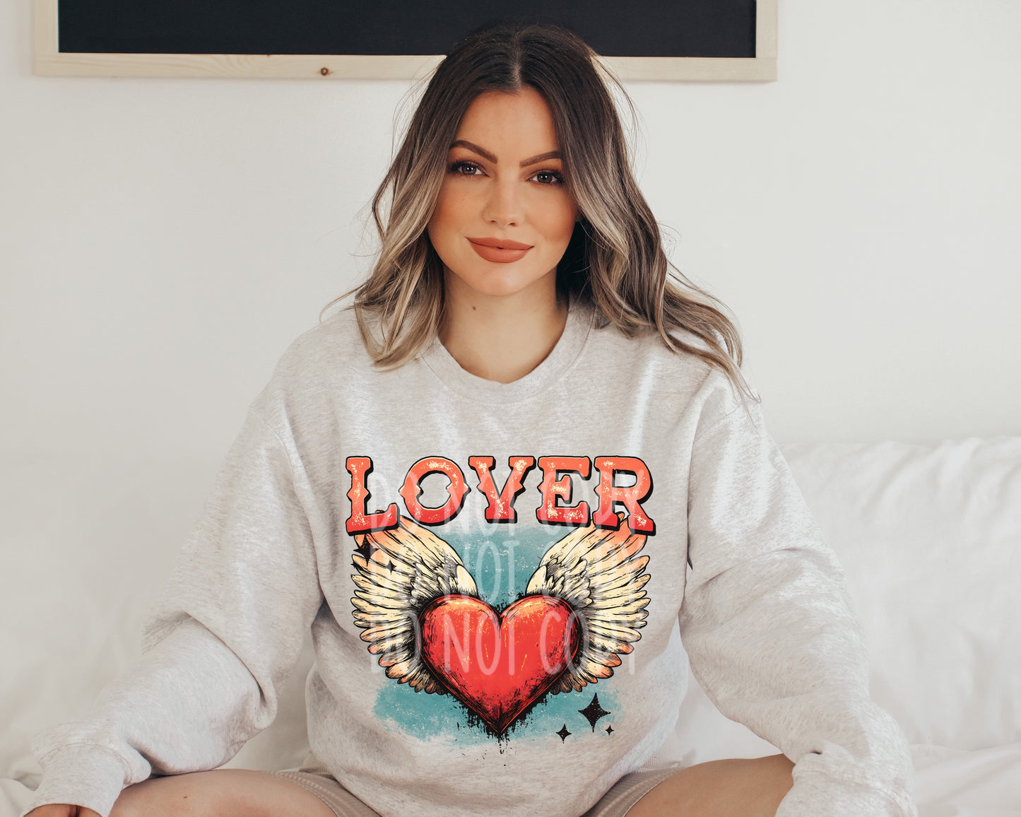 Lover Heart Wings DTF & Sublimation Transfer