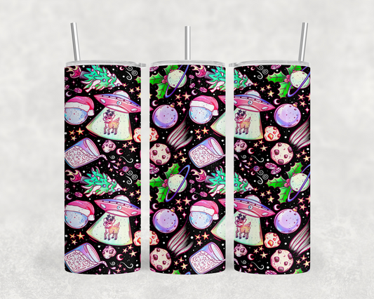 Merry Milky Way (matches shirt) Transfer Tumbler Wrap 20oz (read description)