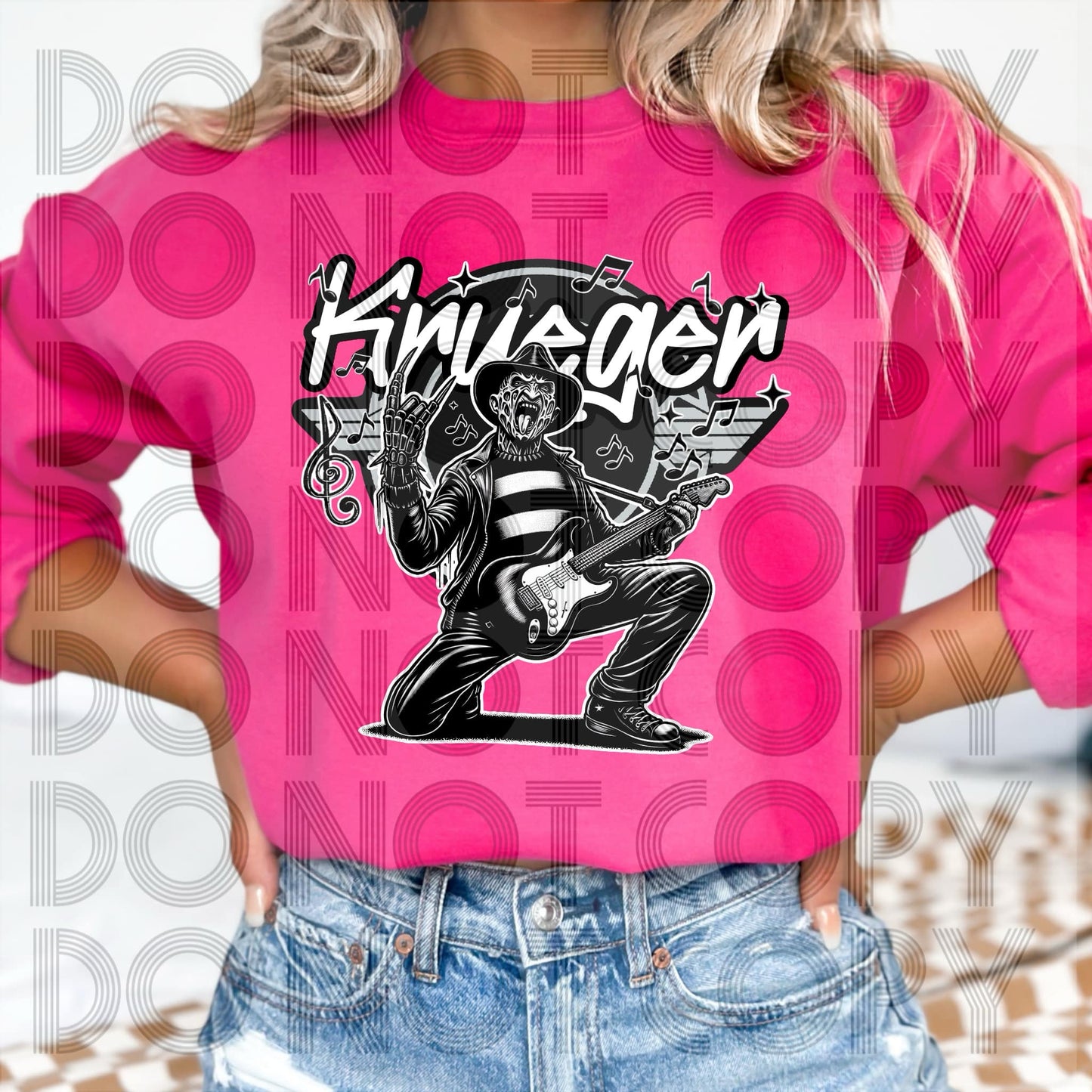 Nightmare Rocker DTF & Sublimation Transfer