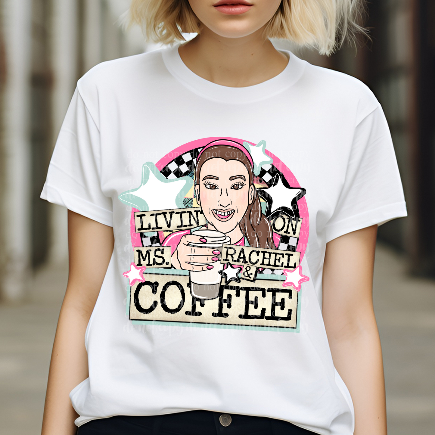 Miss R and Coffee DTF & Sublimation Transfer