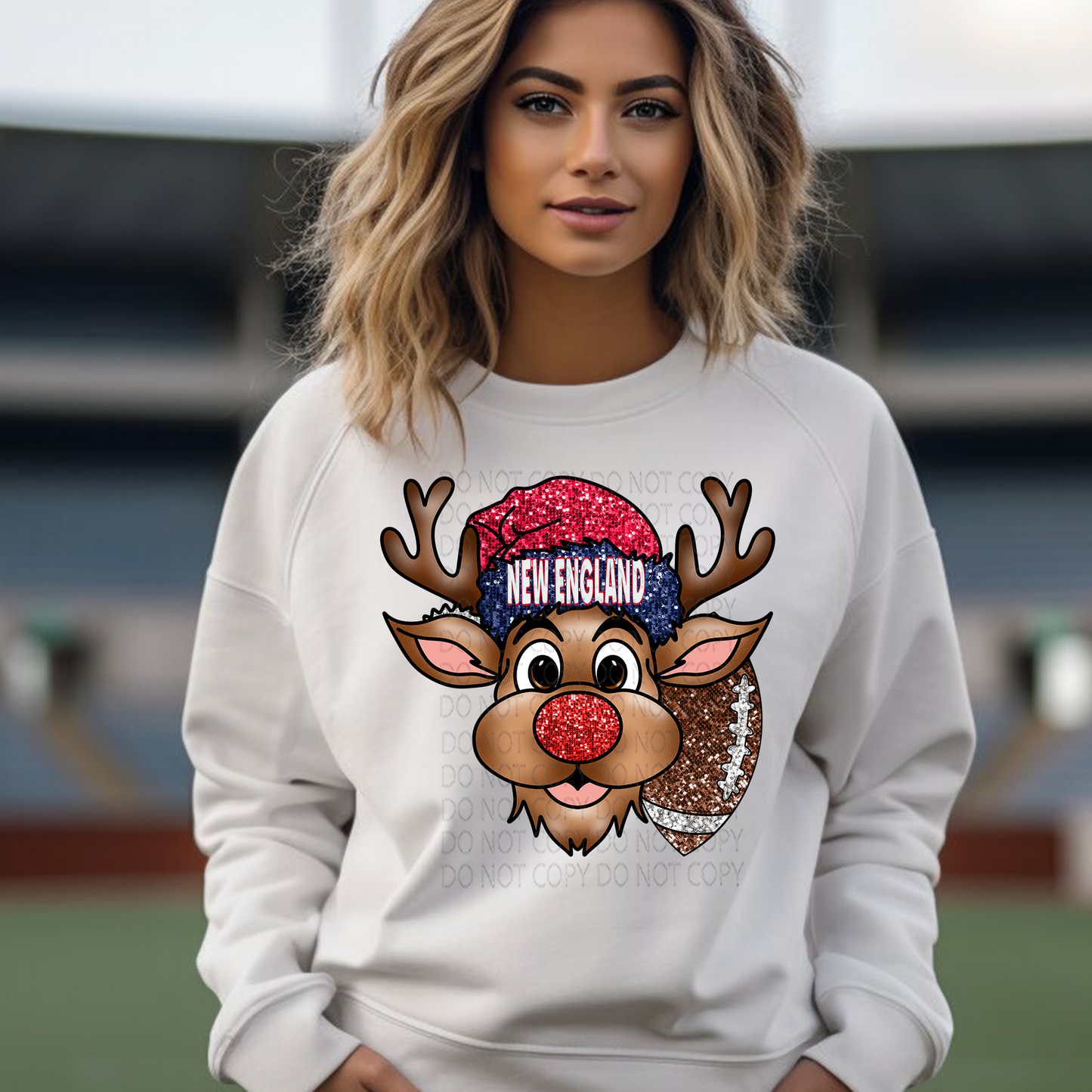 New England Reindeer DTF & Sublimation Transfer