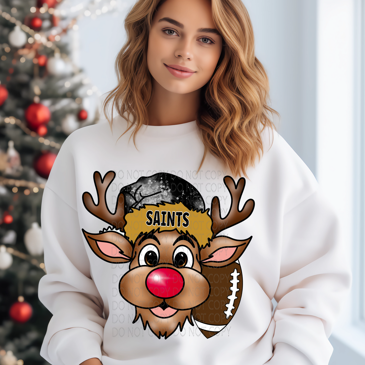 New Orleans Reindeer DTF & Sublimation Transfer