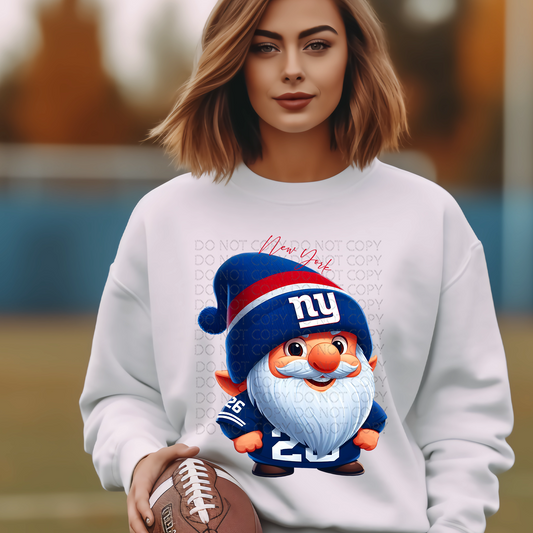 NYG Gnome  DTF & Sublimation Transfer