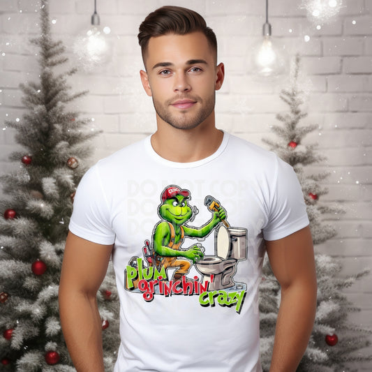 Mean and Green Plumber DTF & Sublimation Transfer