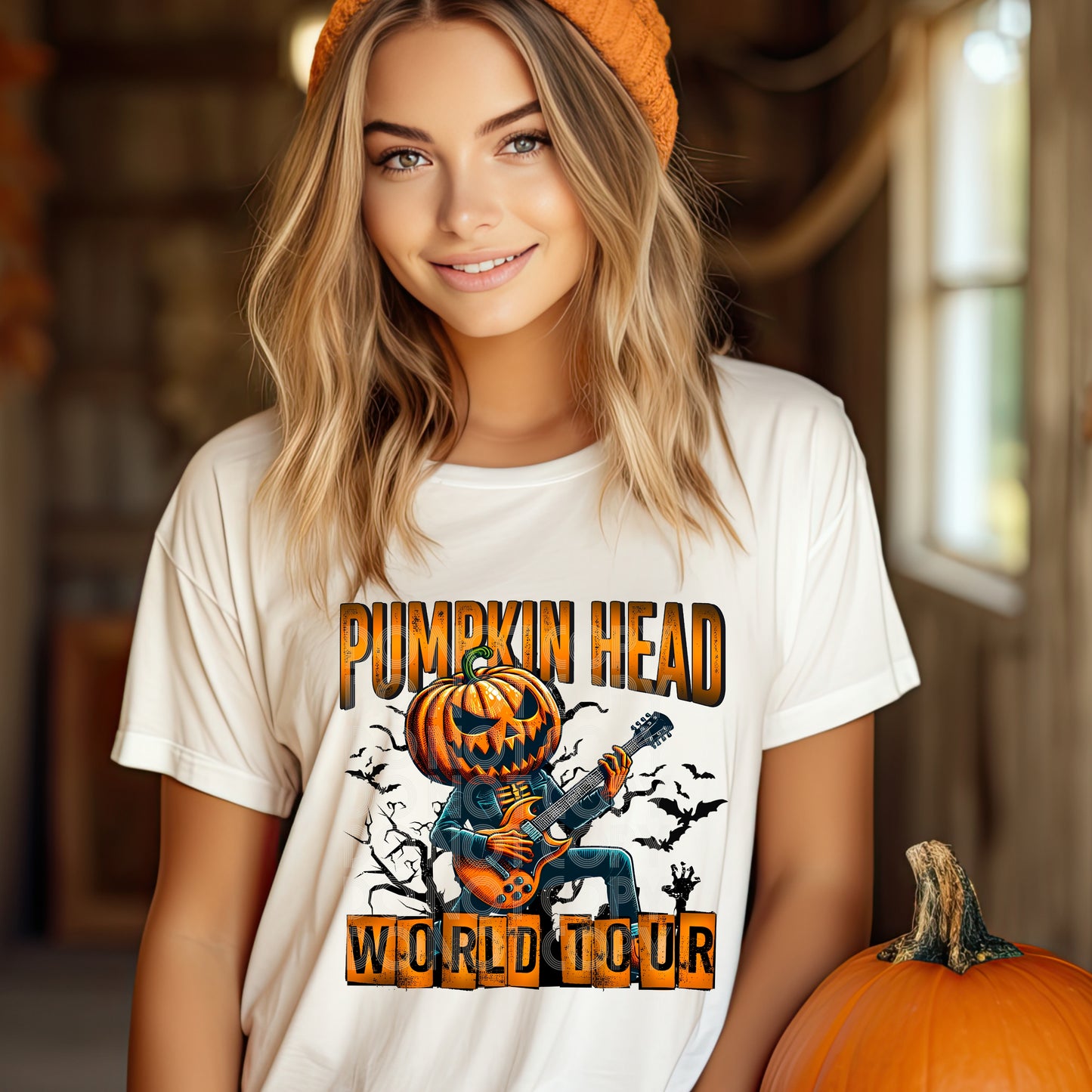 Pumpkin Head World Tour DTF & Sublimation Transfer