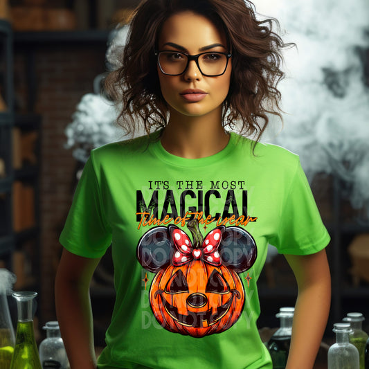 Most Magical Time Pumpkin DTF & Sublimation Transfer