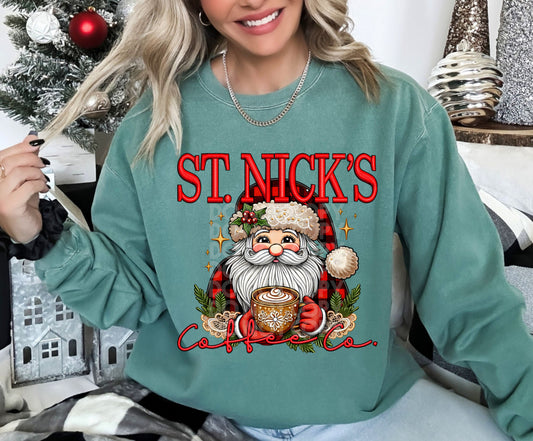 St. Nick's Coffee Co. DTF & Sublimation Transfer