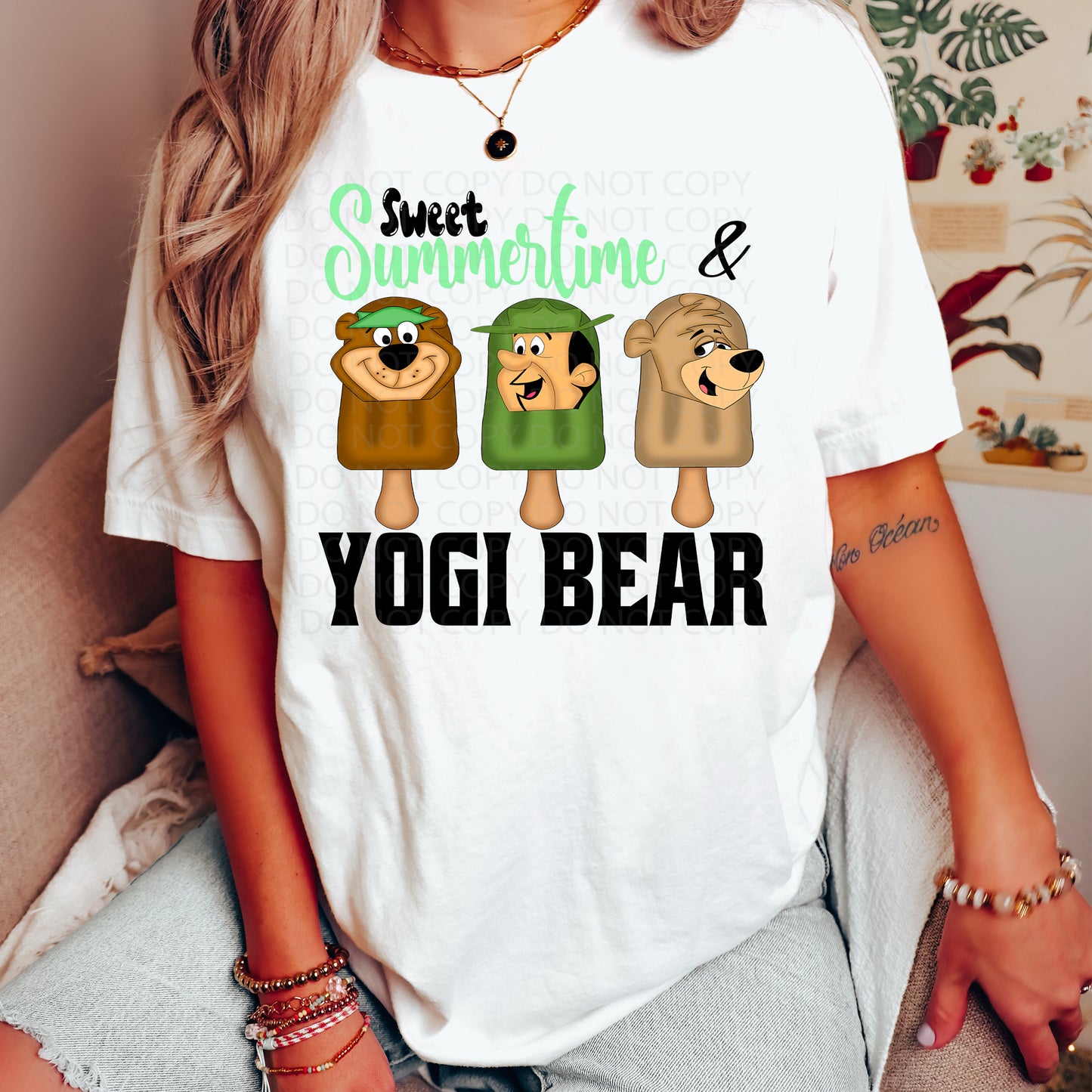 Yogi Pop DTF & Sublimation Transfer