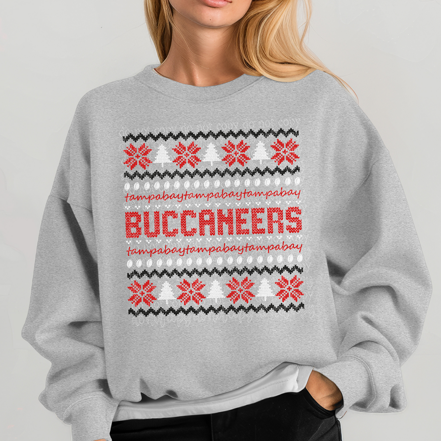 Tampa Bay Ugly Sweater DTF & Sublimation Transfer