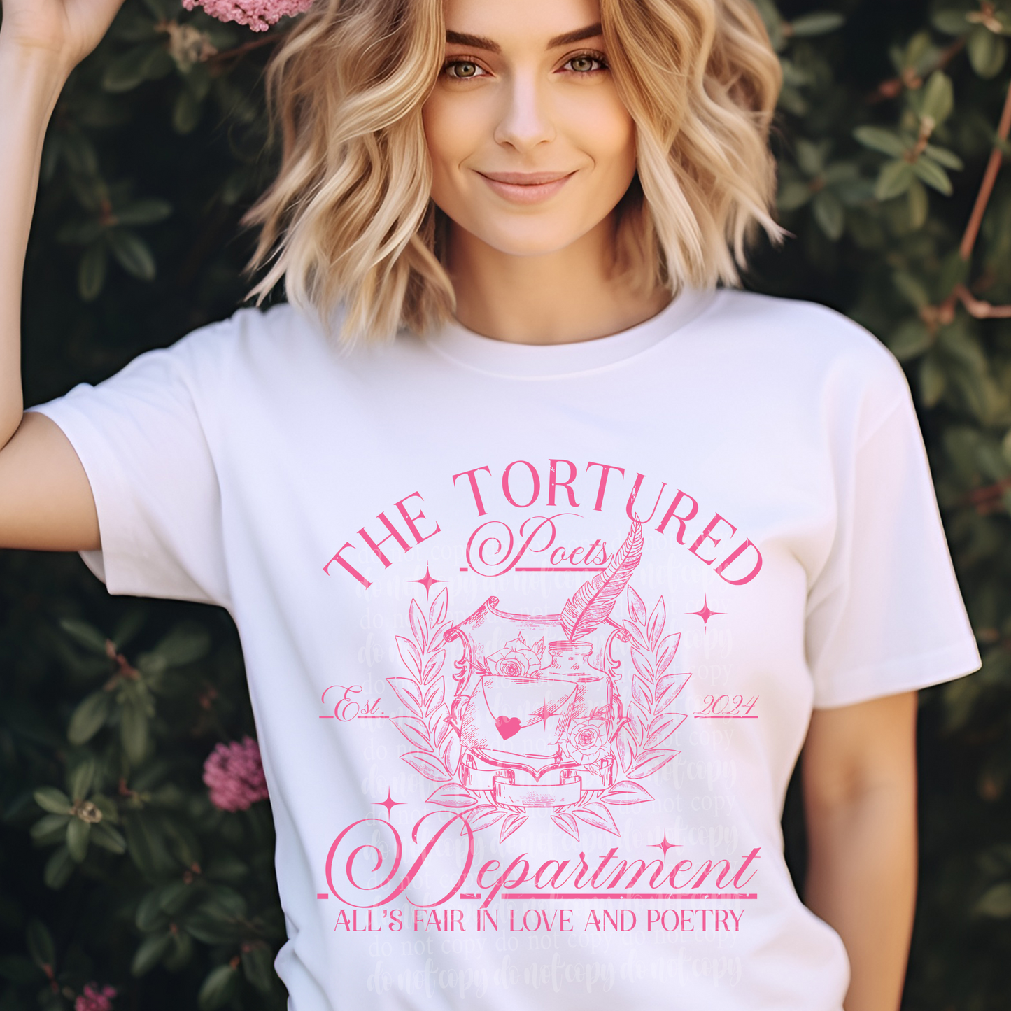 The Tortured Pink DTF & Sublimation Transfer