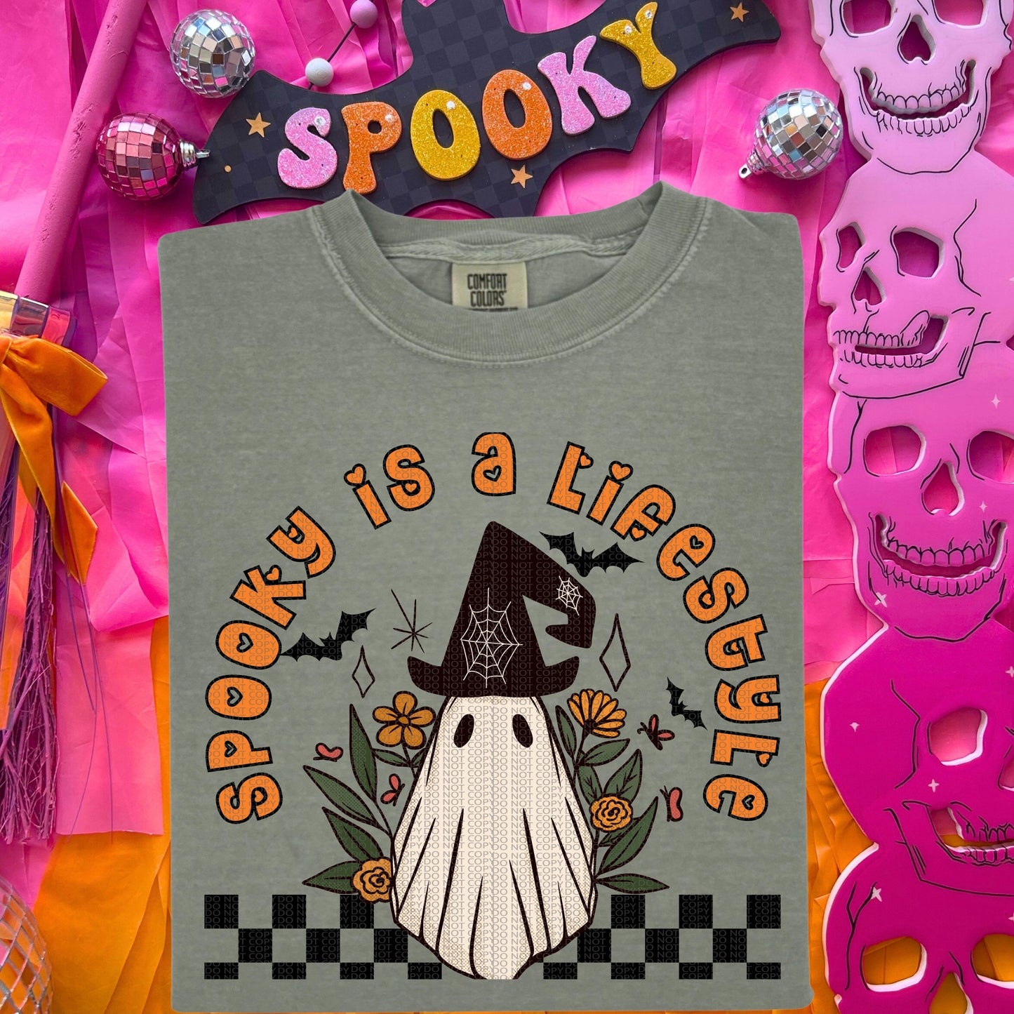 Spooky is a Lifestyle DTF & Sublimation Transfer