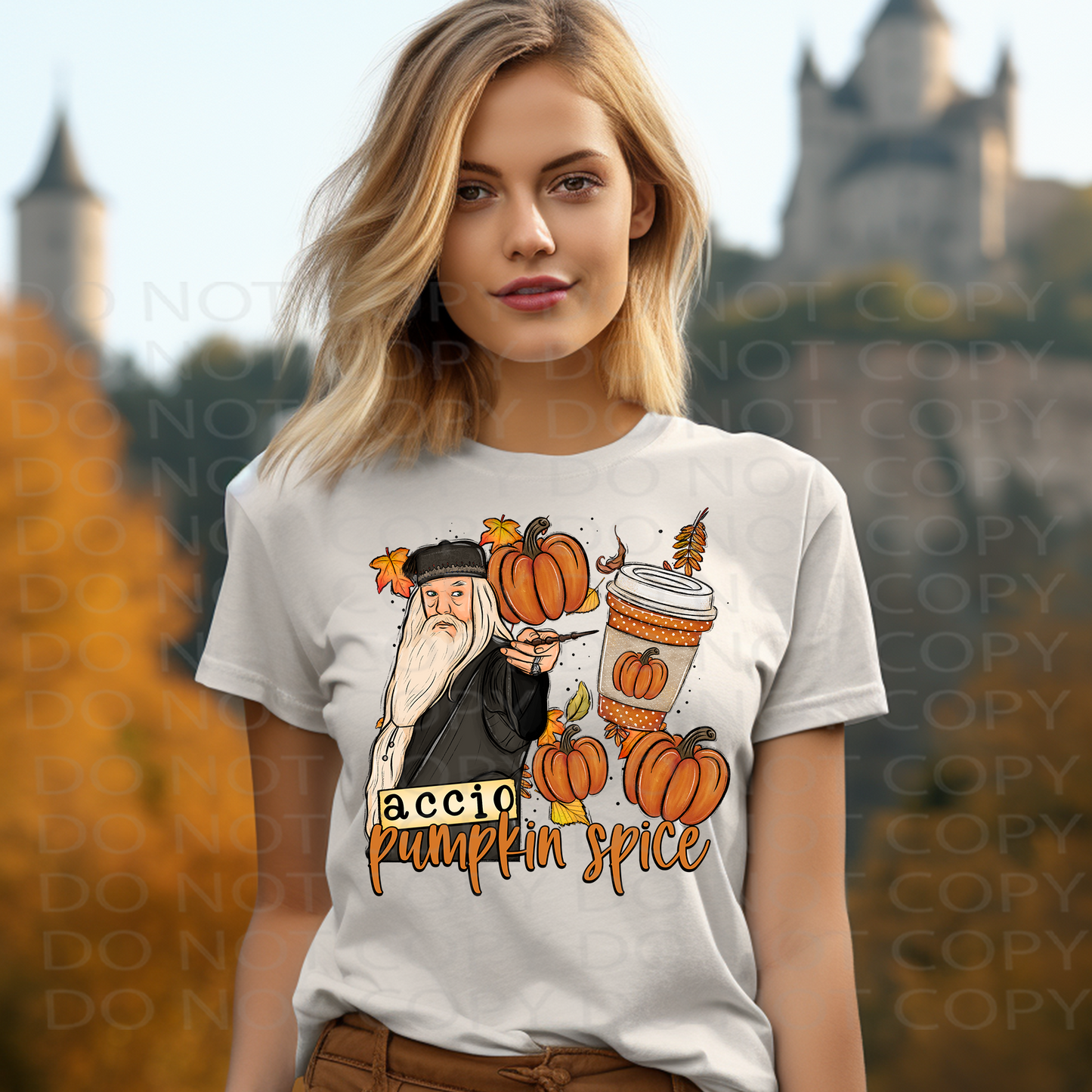 Accio Pumpkin DTF & Sublimation Transfer