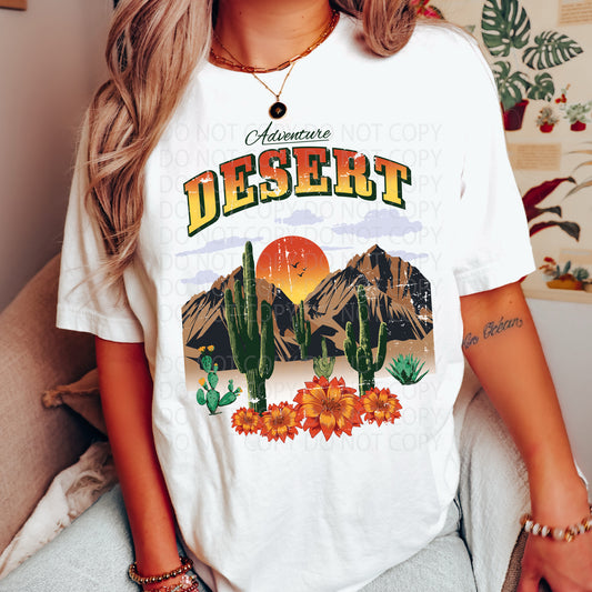 Adventure Desert DTF & Sublimation Transfer