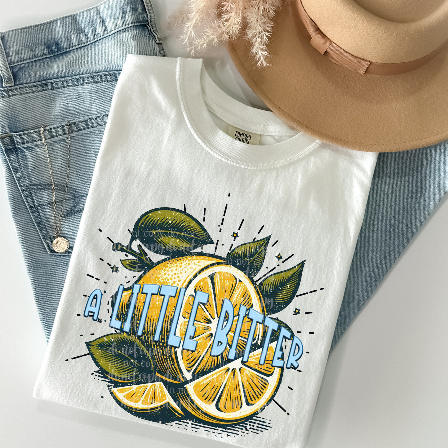 A Little Bitter DTF & Sublimation Transfer