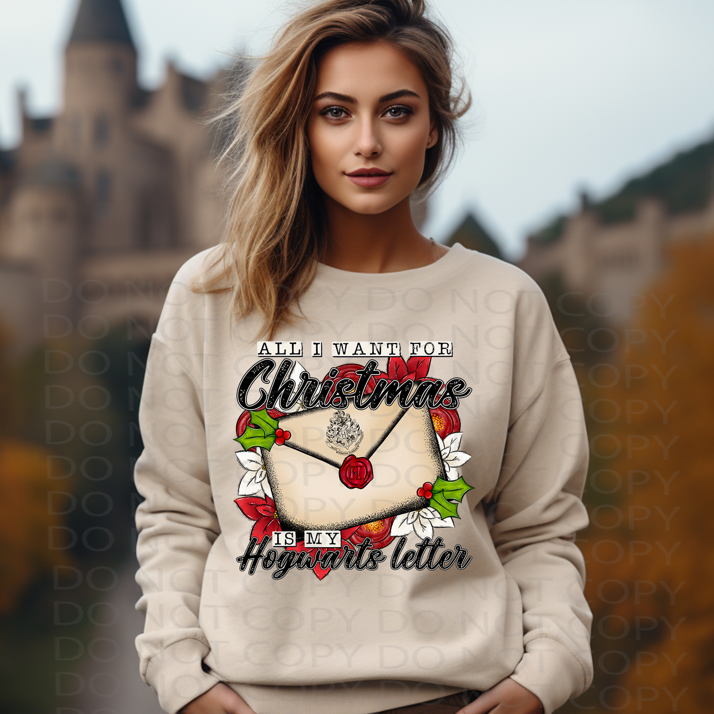 All I Want for Christmas DTF & Sublimation Transfer